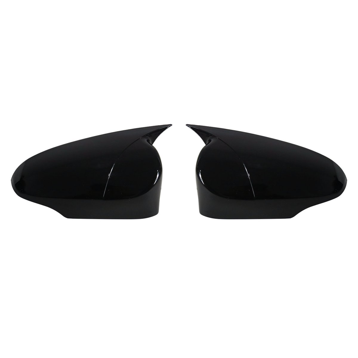 Toyota Corolla Mirror Cover - Omac - Bat Model - Gloss Piano Black - '14-'19